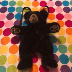 Lolita Kawaii Black bear 🐻 backpack so cute
